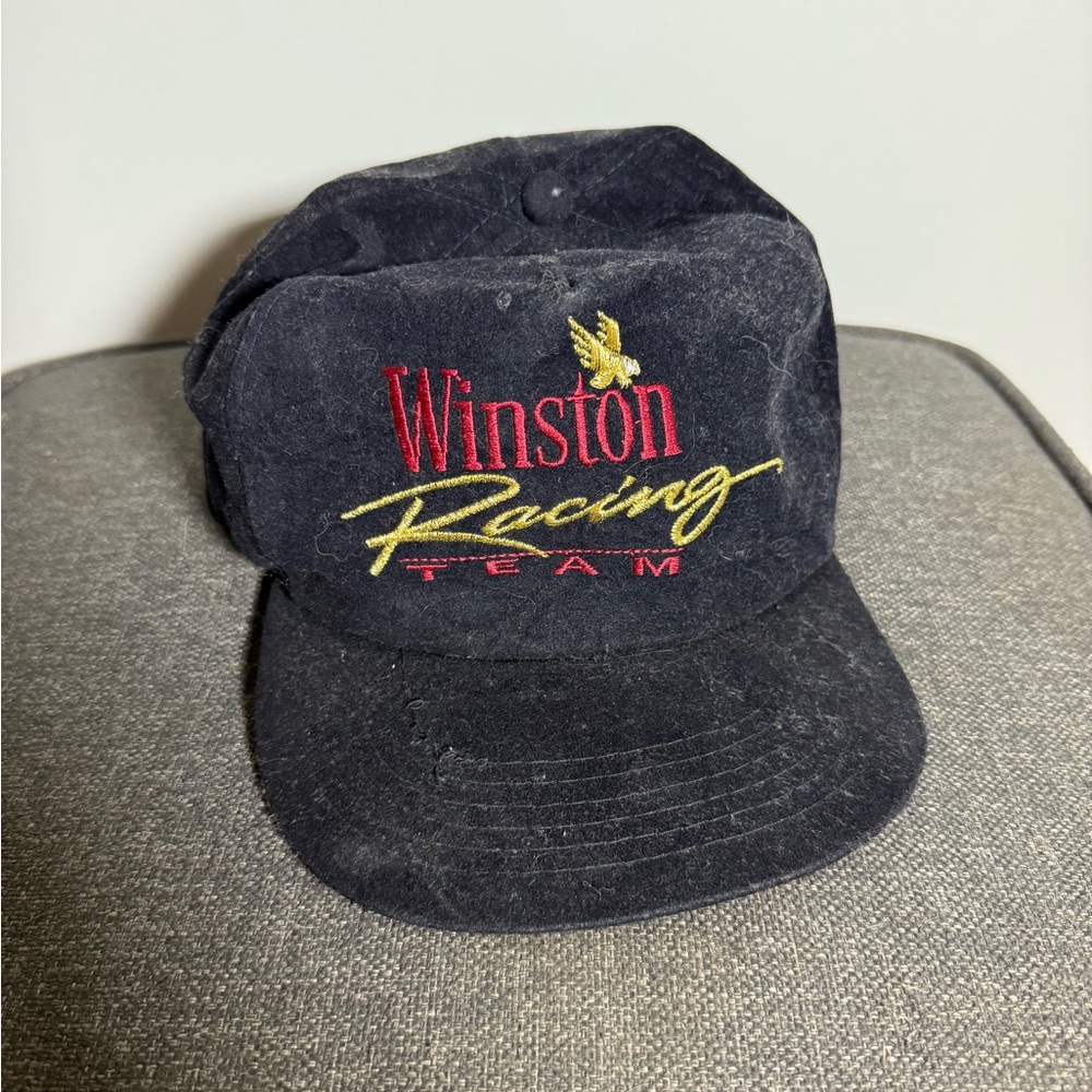 Vintage Winston Racing Team Black Cap
